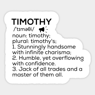 Timothy Name Definition Timothy Meaning Timothy Name Meaning Sticker